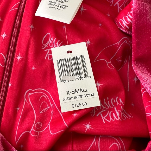 Disney Parks Dress Shop Jessica Rabbit Who Framed Roger Rabbit Dress XS - Picture 4 of 9